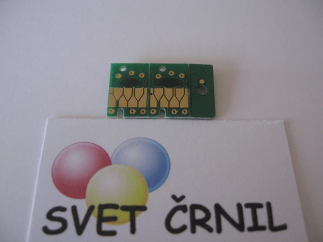Set čipov za Epson Stylus Photo 7450/9450 (4 barve) T6122-T6124+T6128, brez oznake