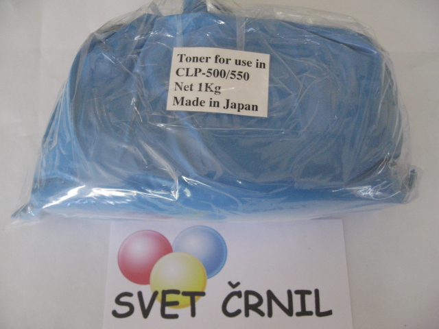Toner za Samsung CLP-500/550/510/300/600/610 1kg Cyan, clp-500,clp-550,clp-510n,clp-300
