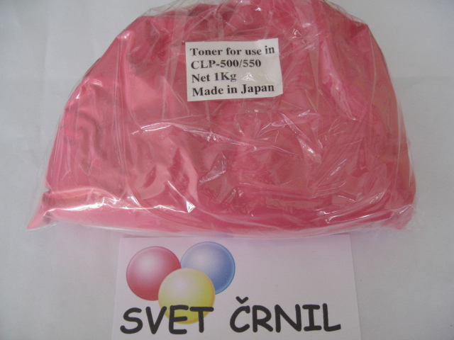 Toner za Samsung CLP-500/550/510/300/600/610 1kg Magenta, clp-500,clp-550,clp-510n,clp-300