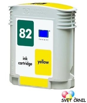 Večna kartuša za HP 82 Yellow XL 69mL za ARC čipom, hp 82 večna kartuša,hp 82,C4913A,hp82