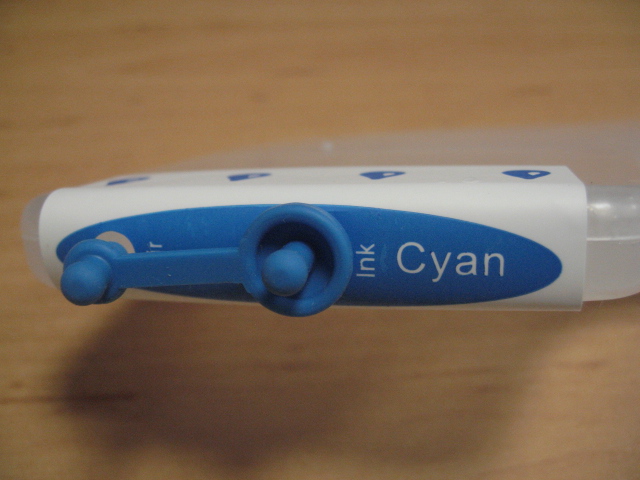 Večna kaseta L za HP 11 Cyan XXL polnjenje z auto reset čipom, C4836AE