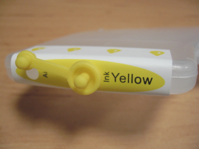 Večna kaseta L za HP 11 Yellow XXL polnjenje z auto reset čipom, C4838AE