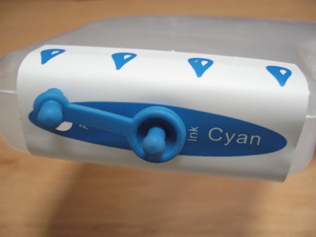 Večna kaseta L za HP 12 Cyan XXL polnjenje z auto reset čipom, C4804A