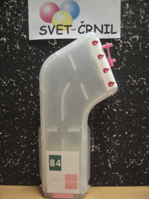 Večna kaseta L za HP 84 Light Magenta XXL polnjenje z auto reset čipom, C5018A