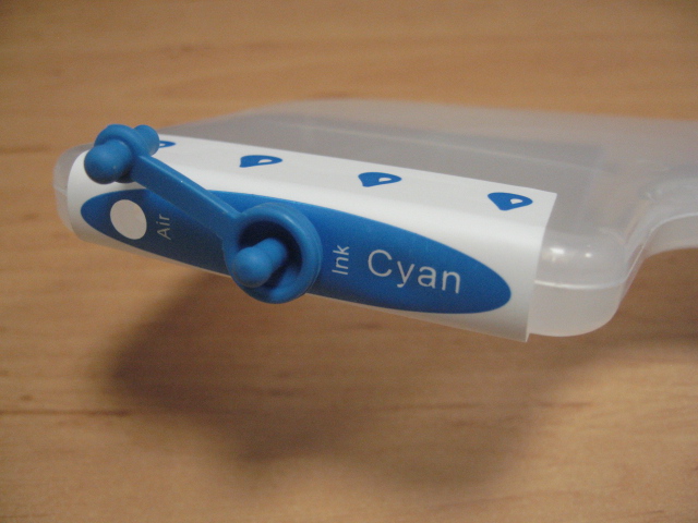 Večna kaseta L za HP 85 Cyan XXL polnjenje z auto reset čipom, C4925A