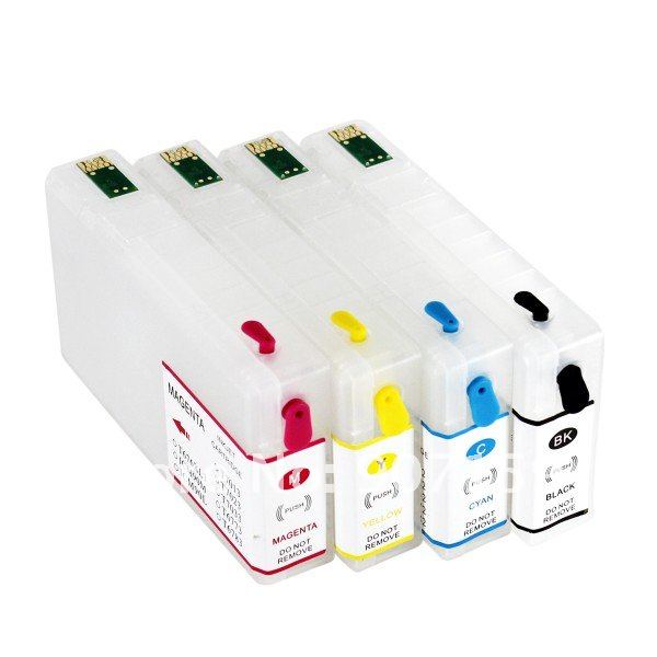 Večna prozorna kartuša Cyan 100mL za Epson WorkForce 4515DN/4525DNF/4535DWF/4545DTWF/WP-4015DN/WP-4025DW , C13T70144010,C13T70134010,C13T70124010,C13T70114010