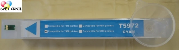 Večna prozorna kartuša Cyan T5972 za Epson Stylus PRO 7700/7900/7910/9710 300mL, 7700,7900,7910,7710