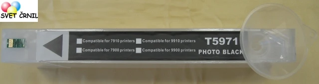 Večna prozorna kartuša Photo Black T5971 za Epson Stylus PRO 7700/7900/7910/9710 300mL, 7700,7900,7910,7710