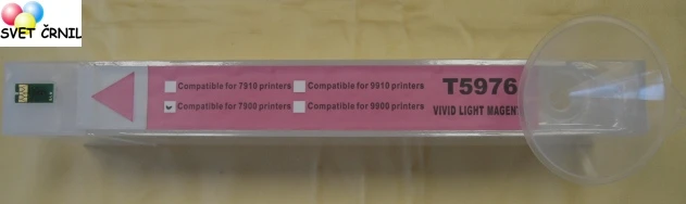 Večna prozorna kartuša Vivid Light Magenta T5976 za Epson Stylus PRO 7700/7900/7910/9710 300mL, 7700,7900,7910,7710