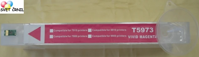 Večna prozorna kartuša Vivid Magenta T5973 za Epson Stylus PRO 7700/7900/7910/9710 300mL, 7700,7900,7910,7710