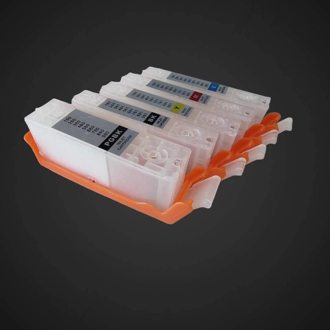 Večne kartuše za Canon PGI-580, CLI-581 5 barv XXL, 2078C005, PGI580, CLI581, Canon 580, Canon 581,2103C004,2078C001,2106C001,2103C001,2053C001,2050C001,1997C001