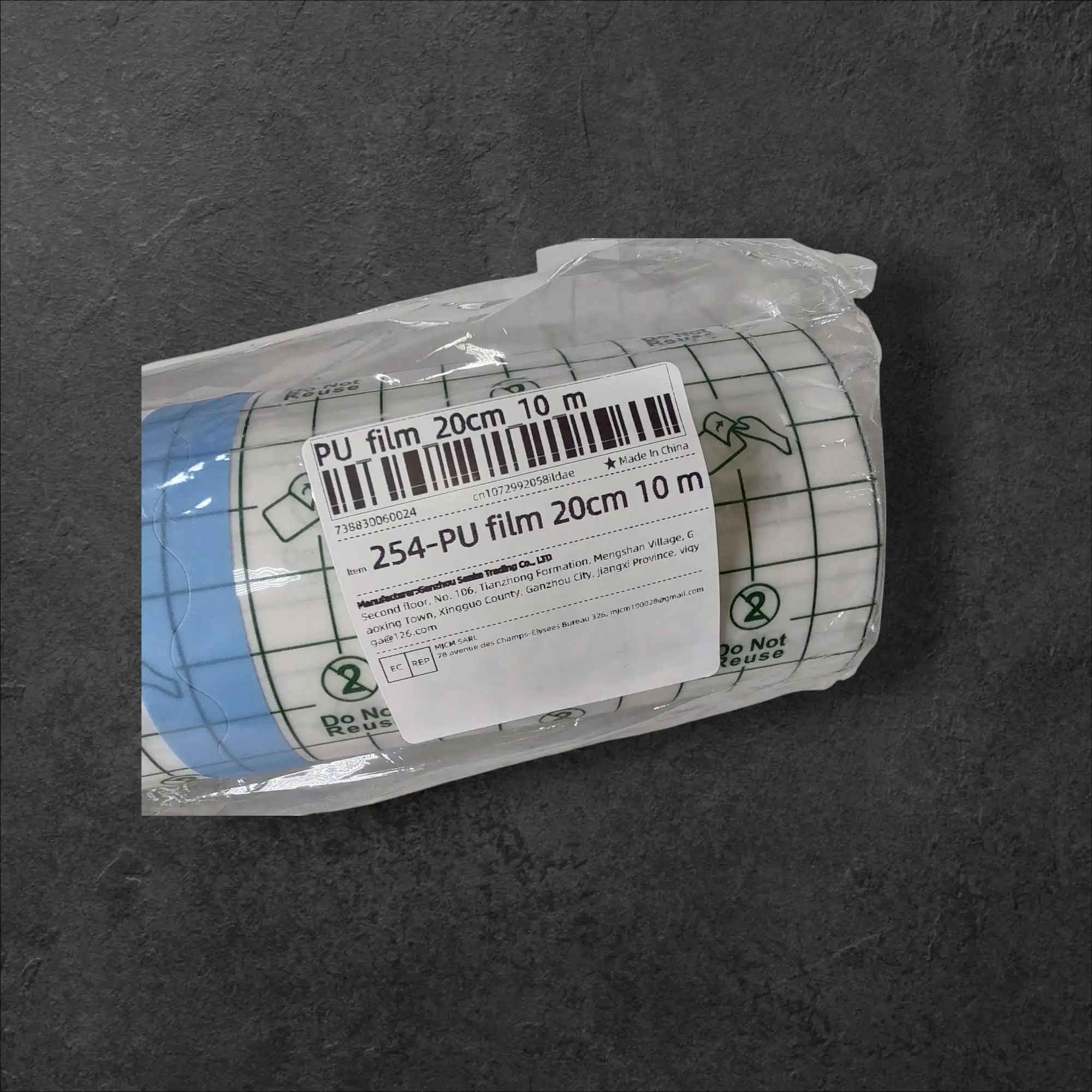 Vodoodporen obliž v roli 20cm x 10m za zaščito ran in tatoojev, Ljubljana, vodoodporen obliž, zaščita ran, zaščita tetovaže, prozoren obliž, elastičen povoj, močno lepilo, hitro celjenje, brez okužb, dolgotrajna zaščita, medicinski obliž, tattoo zaščita, hipoalergen obliž, nepremočljiv povoj, profesionalna nega kože