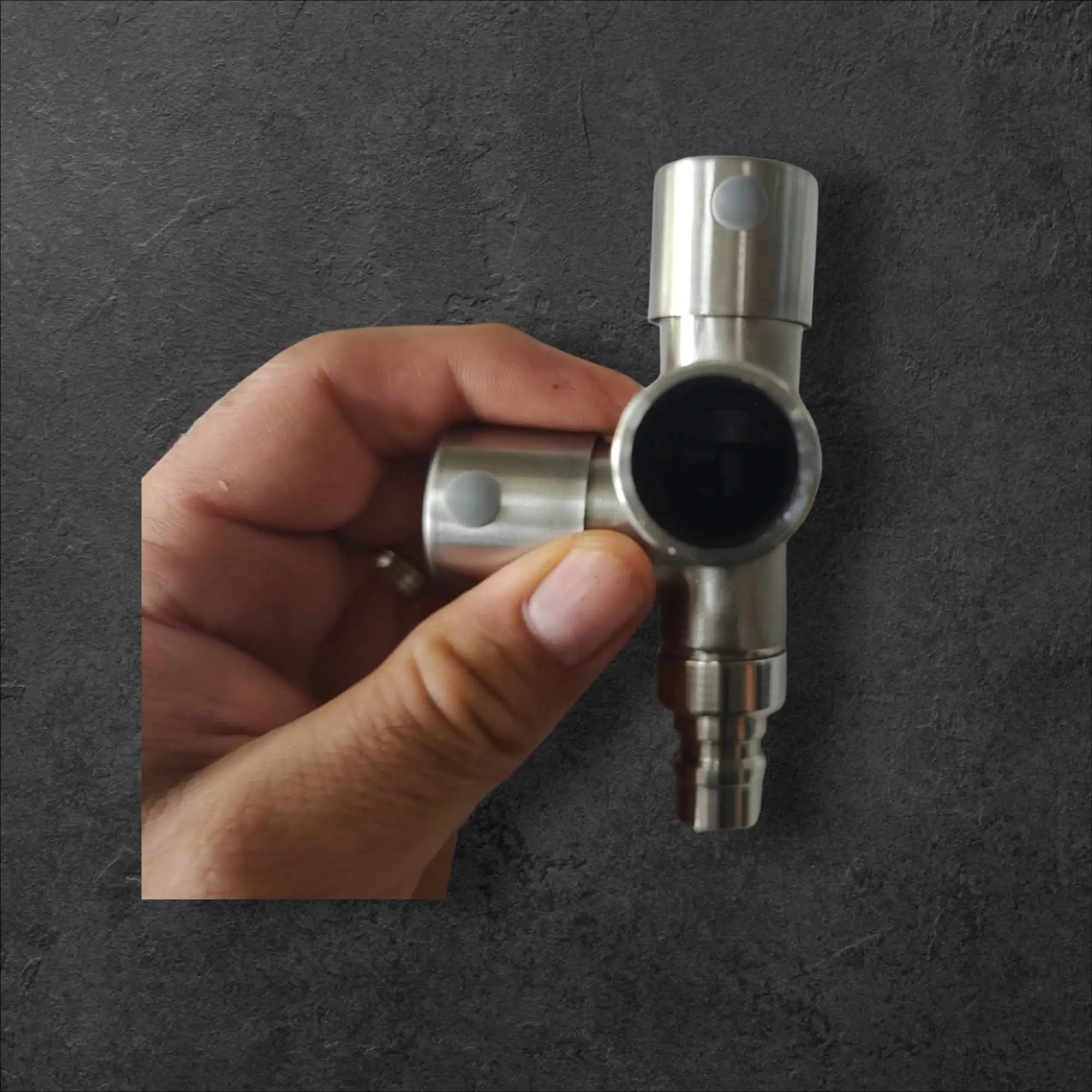 Vrtna pipa z dvema priklopoma nerjaveče jeklo 1/2 BSP SS304, vrtna pipa, dva priklopa, nerjaveče jeklo, 1/2 BSP, SS304, enostaven priklop, ugodno, prihranek, Ljubljana, lokalno
