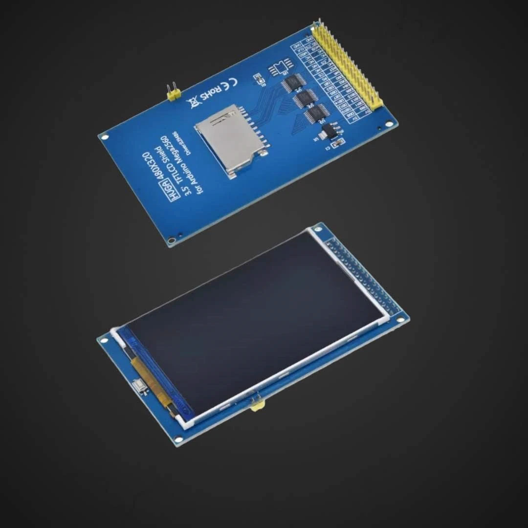 Zaslon LCD 9cm UHD 320x480 pixlov za MEGA2560 in SD vhodom, lcd,zaslon,UHD,svga,16bit,arduino,sd,memorycard,8266,espressif,robot,avtomatizacija,diy,research,development,inovacija,digitalizacija,hobi,izzum