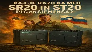 Kaj je razlika med SR20 in ST20 PLC od Siemensa ?