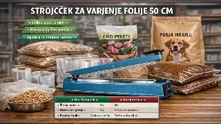 kako zavariti široke plastične vreče,varjenje širokih plastičnih vreč,varilnik folije za široke vreče,impulzni varilnik folije 50 cm,strojček za varjenje folije za pelete,pakiranje peletov v plastične vreče,pakiranje briketov v vreče,pakiranje hran