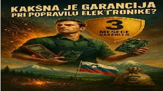 Kakšna je garancija pri popravilu elektronike ?